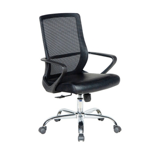 Ghế lưới nhân viên chân nhựa GL217